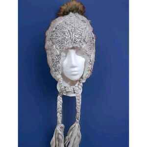 American Eagle Outfitters Trapper Hat Tassels Knit